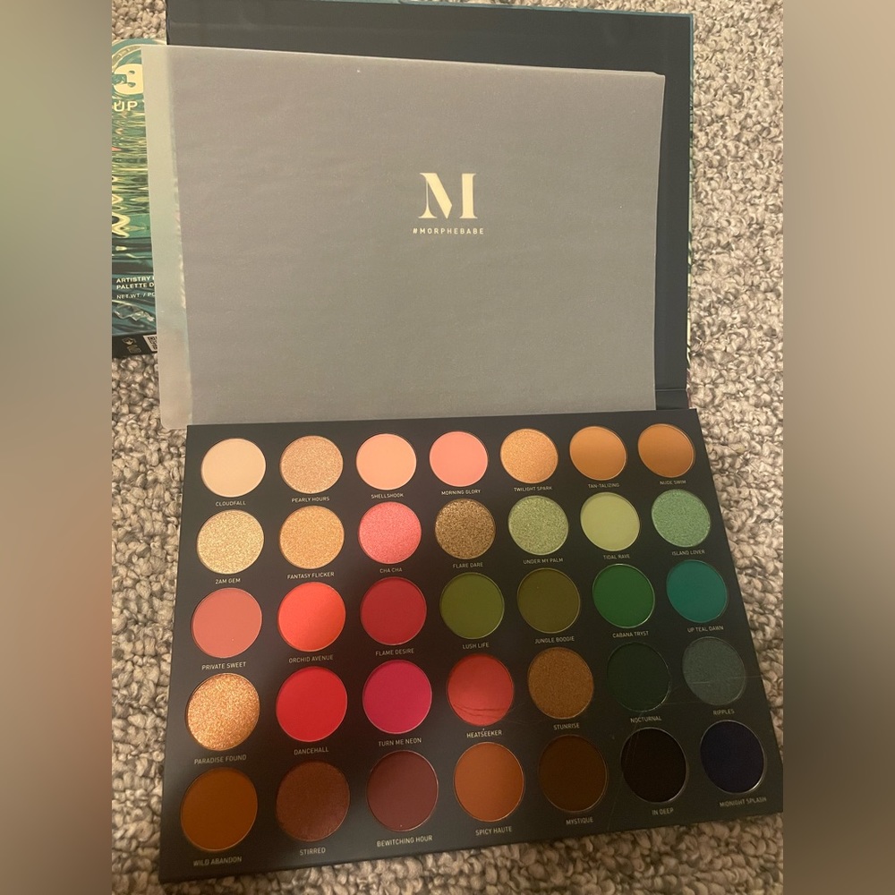 Morphe 35A Up ‘Til Dawn Artistry Palette - Eyeshadow